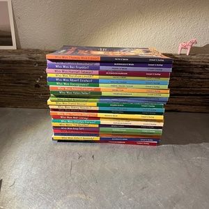 Who Was/Is Biography 23 Book Lot